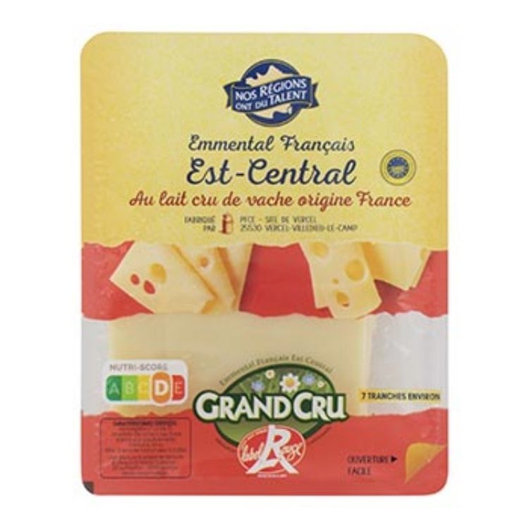 Nos Regions ont du Talent Emmental Slices x7 175g