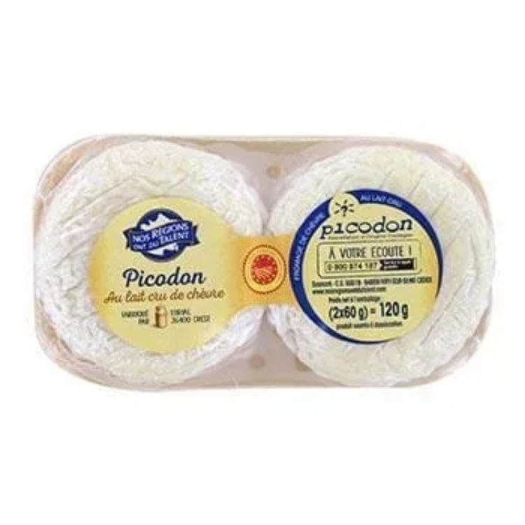 Reflets de France Picodon Raw Milk Goat Cheese 2x60g