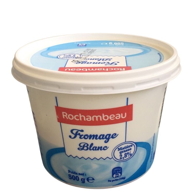 Rochambeau Plain Cottage Cheese 20% Fat 500g