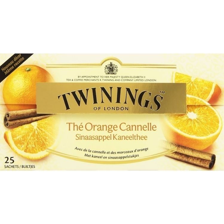 Twining Orange & Cinamon Tea x25 Sachets 50g