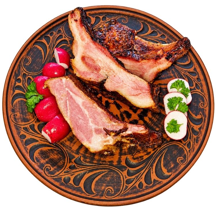 Ukrainian Hot Smoked Pork Ribs 600g