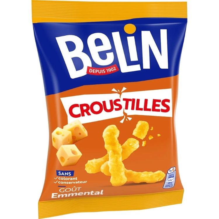 Belin Croustilles Emmental Cheese Family Size 138g