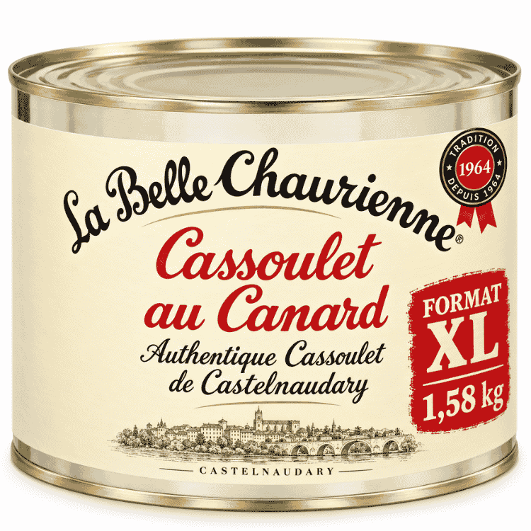 La Belle Chaurienne Duck confit cassoulet Family Size 1.58kg