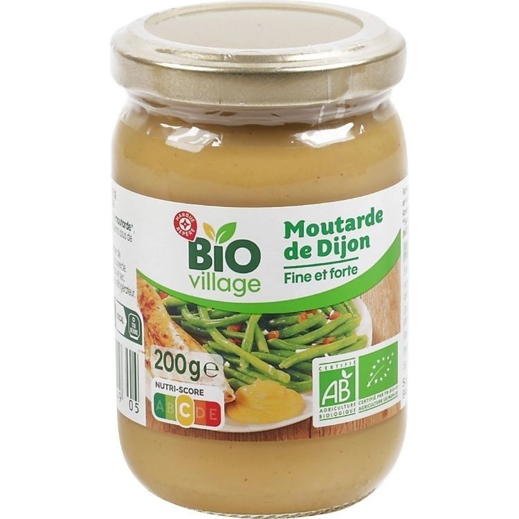 Bio Village Dijon Mustard Organic 200g