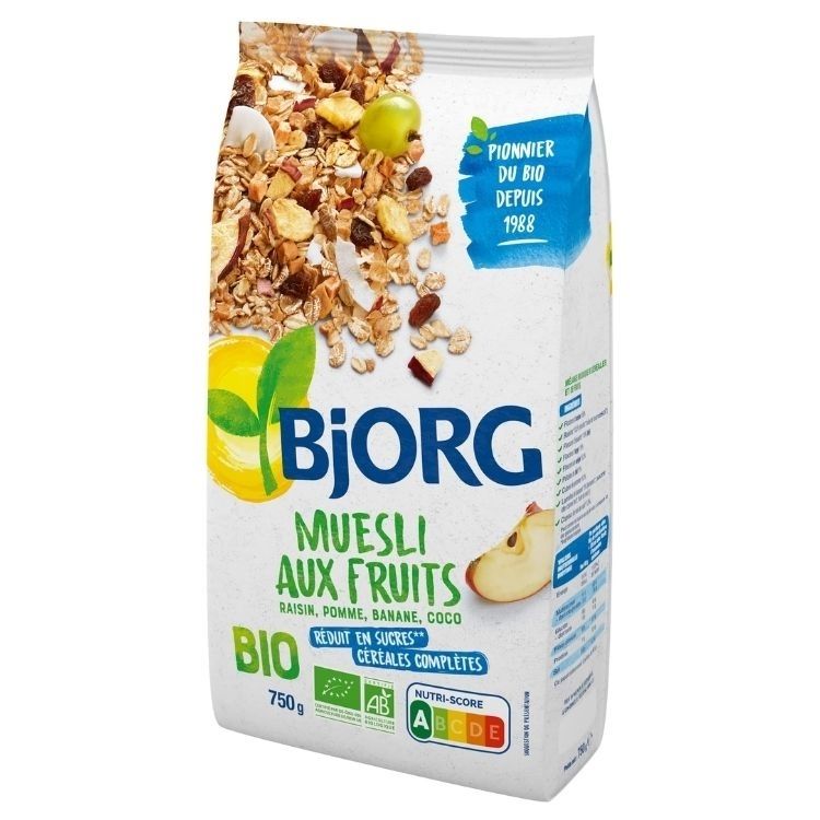 Bjorg Organic Fruits Muesli 750g