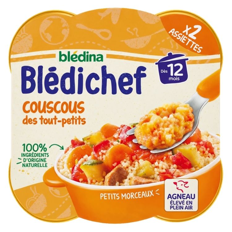 Bledina Bledichef Baby Couscous from 12 Months 2 x 230g