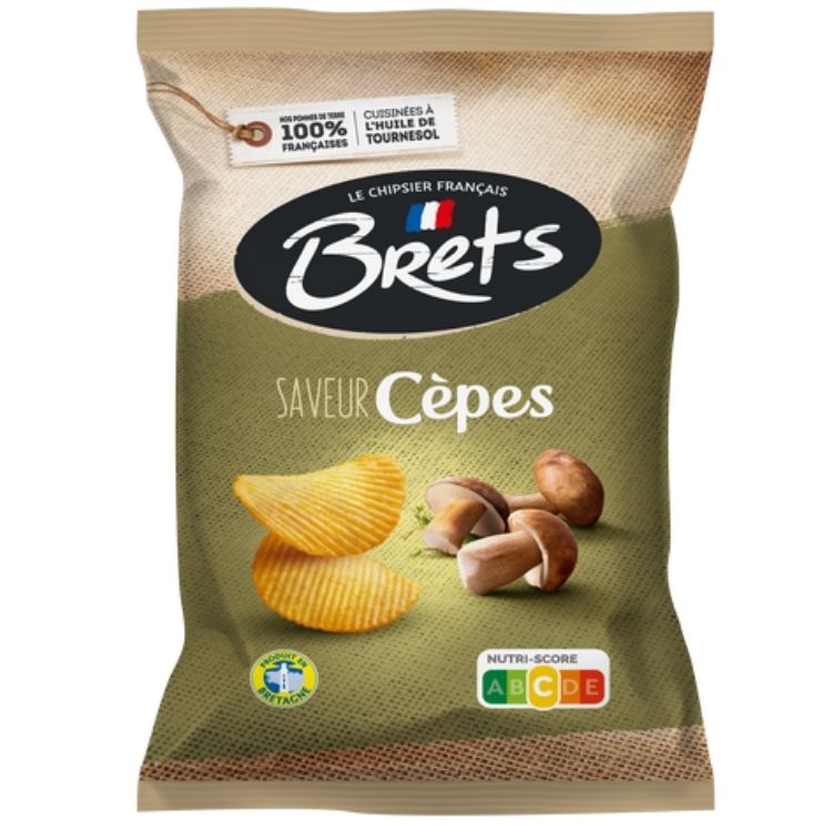 Brets Crisps Porcini Mushrooms 125g