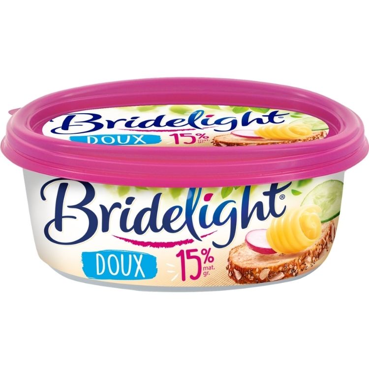 Bridelight Unsalted Light Butter 15% Fat 250g