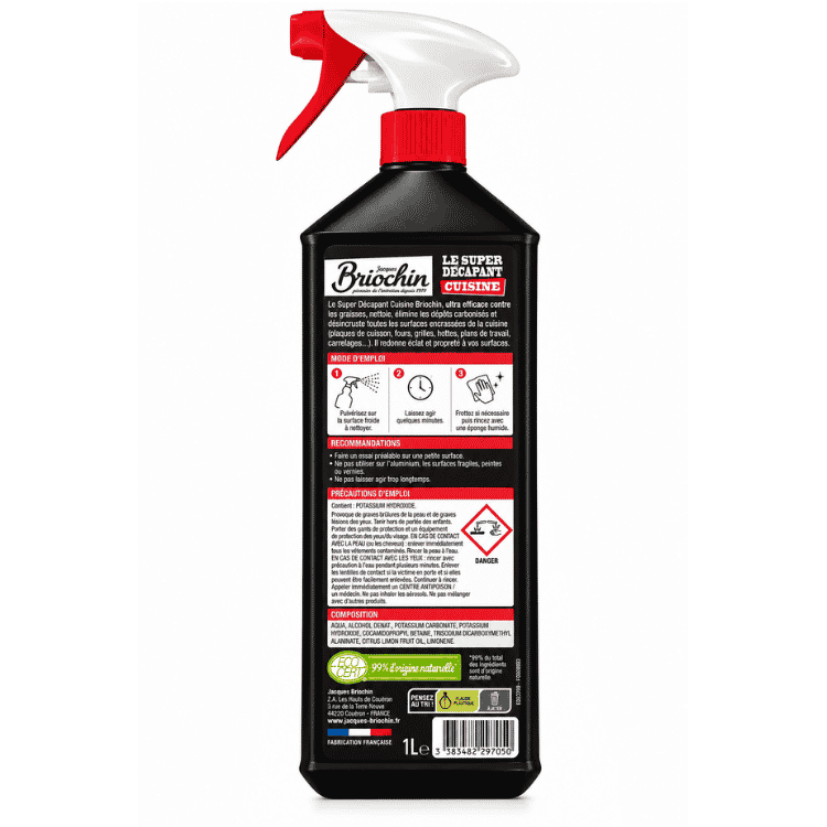 Briochin Super Kitchen Degreaser Heavy-Duty Cleaner 1L