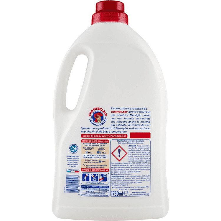 Chanteclair Liquid Detergent Marseille Soap x40 1.8L