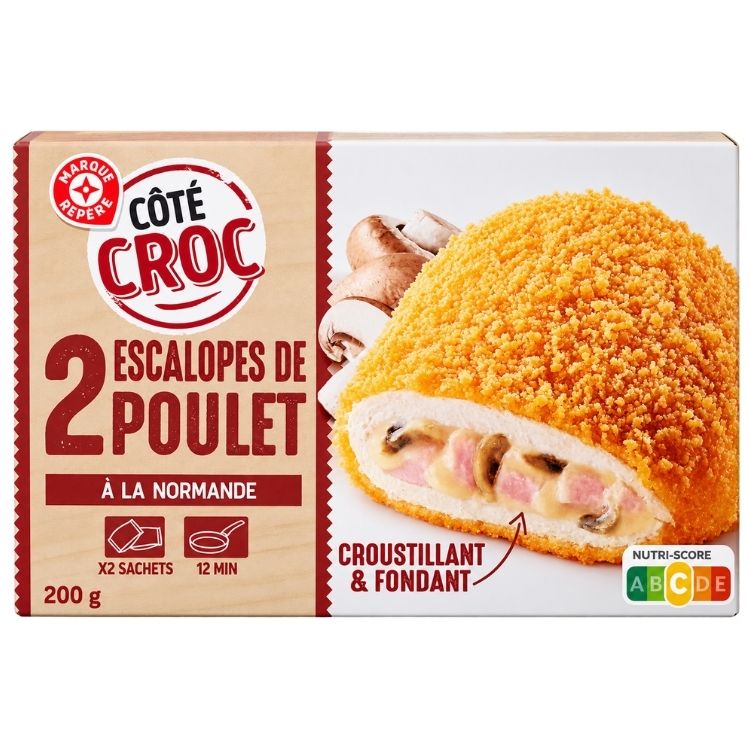 Cote Croc Normandie Breaded Chicken (Auchan or Carrefour) 200g