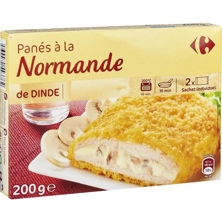 Cote Croc Normandie Breaded Chicken (Auchan or Carrefour) 200g