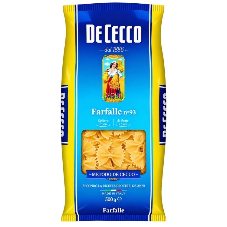 De Cecco Farfalle Pasta N93 500g