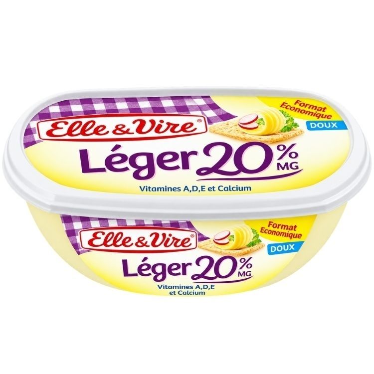 Elle & Vire Soft & Light Butter Spread 20% Fat 250g