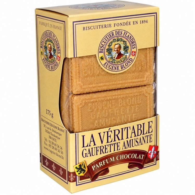 Eugene Blond "The Real Funny Wafers" Chocolate 210g