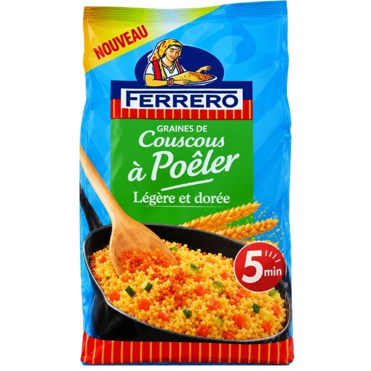 Ferrero Medium Grain Couscous for Frying 500g