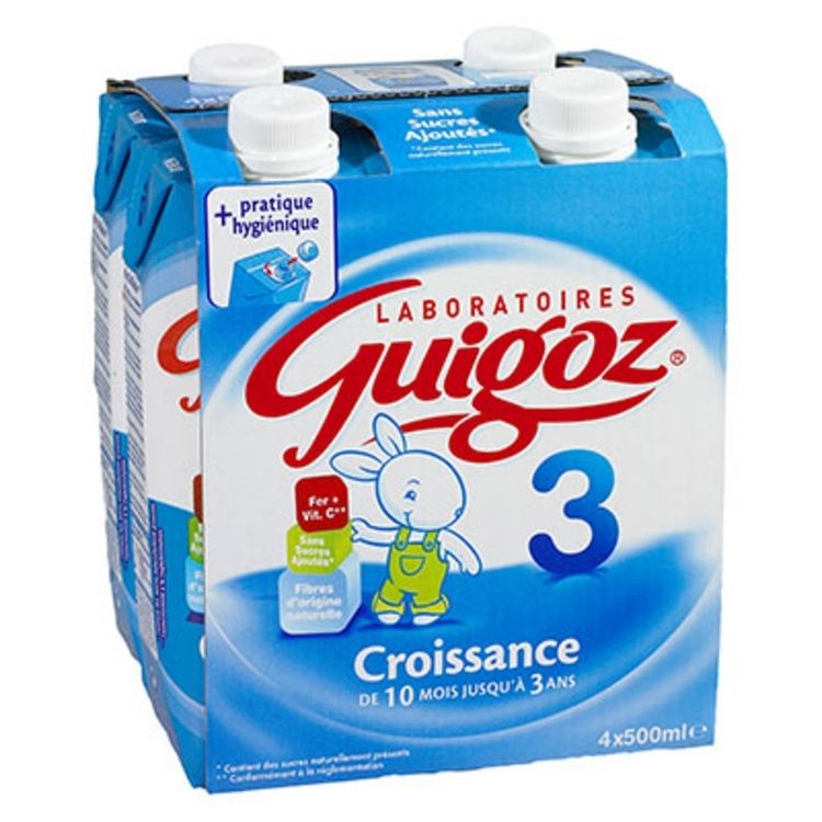 Guigoz 3 Growing up Milk 4x50cl