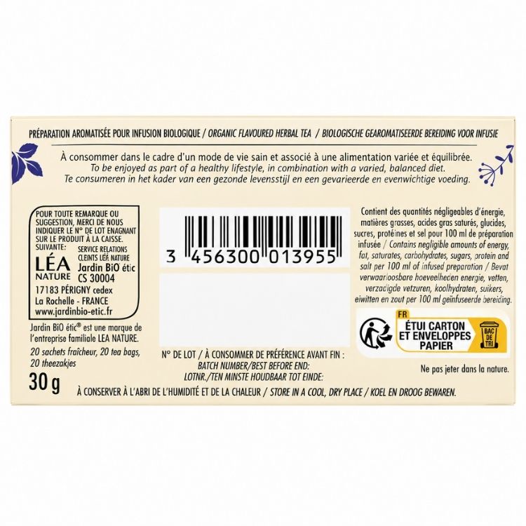 Jardin BIO Organic Infusion Quiet Night 30g