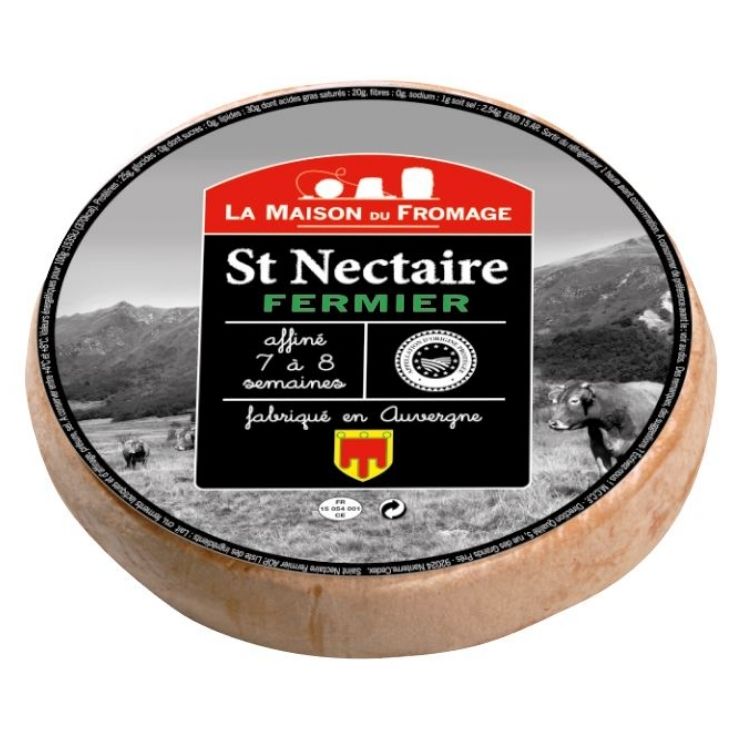 La Maison du Fromage Saint Nectaire Fermier AOP Cheese (+/- 1.6kg)
