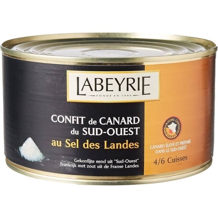 Labeyrie Duck Confit 4 to 6 Legs 1.28kg