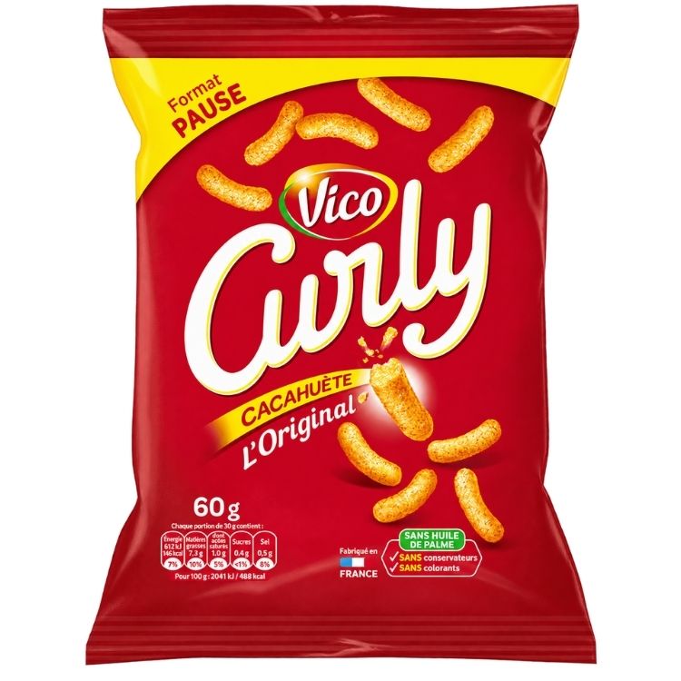 Lorenz Curly Peanuts Snacks 60g