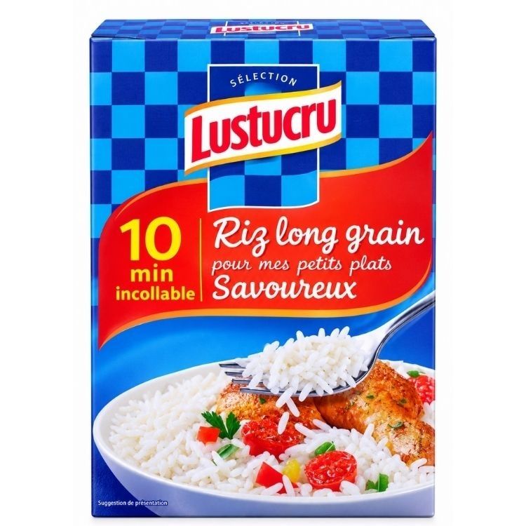 Lustucru Quick Cooking Long Grain Rice 900g