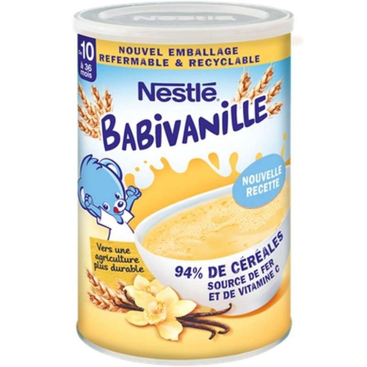 Nestle Babivanille Vanilla Cereals from 10 Months 400g