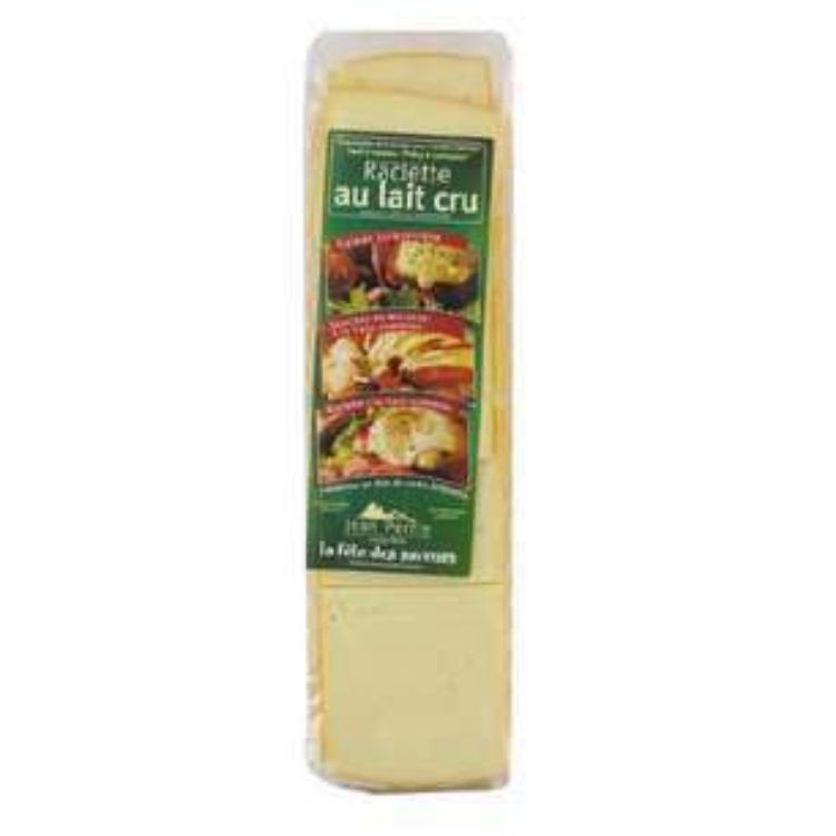 Plain Raclette Cheese Slices Made with Raw Milk 33 Slices 1kg
