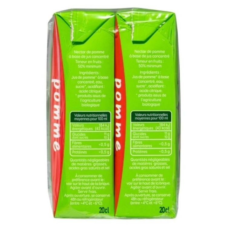 Pressade Organic Apple Juice 6x20cl