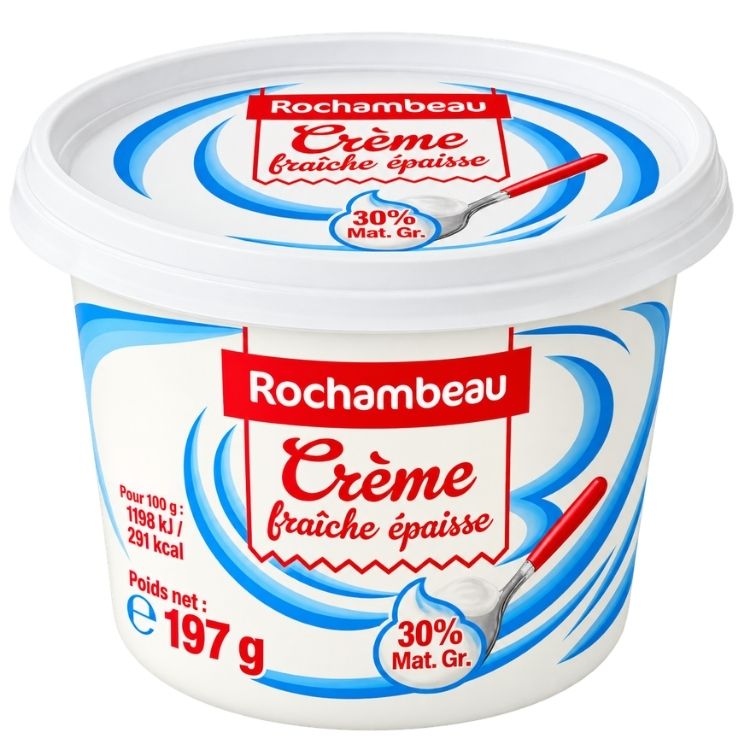 Rochambeau Creme Fraiche 30% Fat 20cl