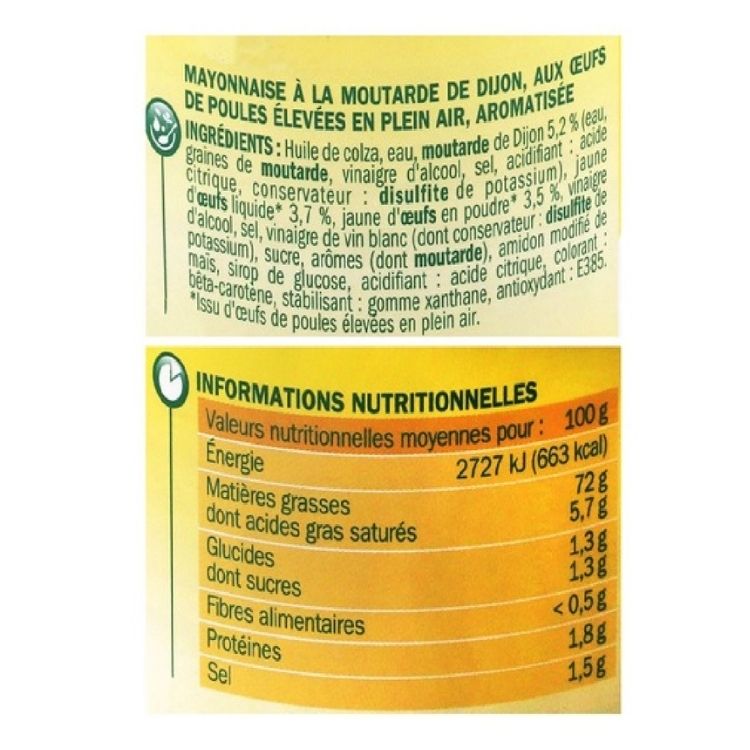 Rustica Mayonnaise with Dijon Mustard 235g
