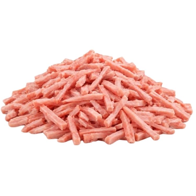 Topino EU Halal Smoked Turkey Lardons 1kg