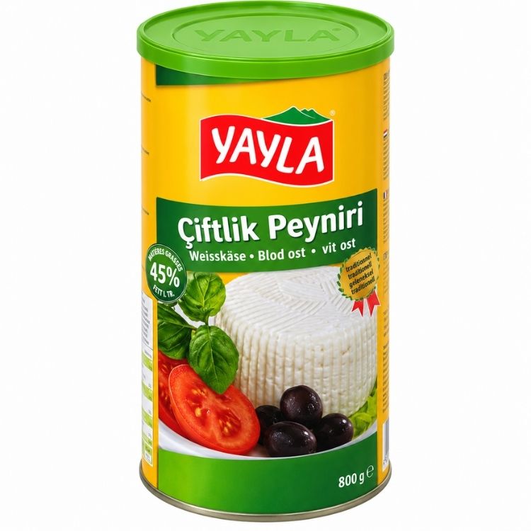 Yayla Ciftlik Peyniri 45% (Turkish Cheese) 800g