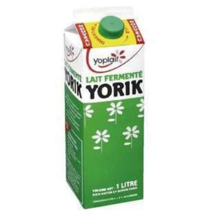 Yoplait Yorik Fermented Milk Brick 1L