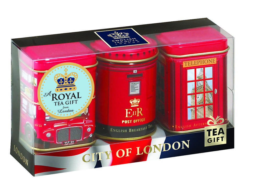 Ahmad Tea City of London Tea Set 3x25g