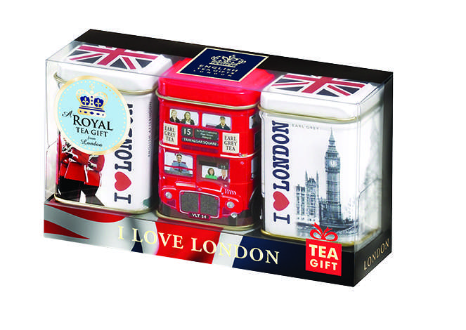 Ahmad Tea I Love London Loose Tea 3x25g