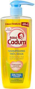 Bebe Cadum mild Shampoo with almonds 400ml