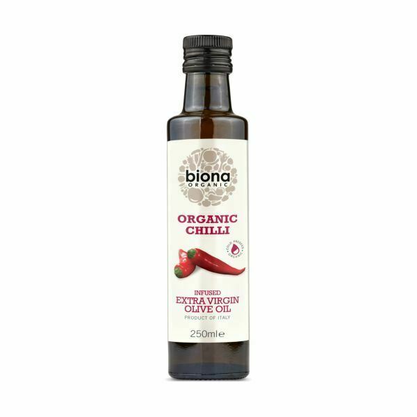 Biona Chilli Extra Virgin Olive Oil Organic  250g