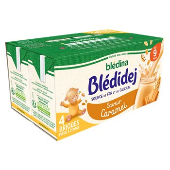 Bledina Bledidej Caramel flavor 4x250ml from 9 months