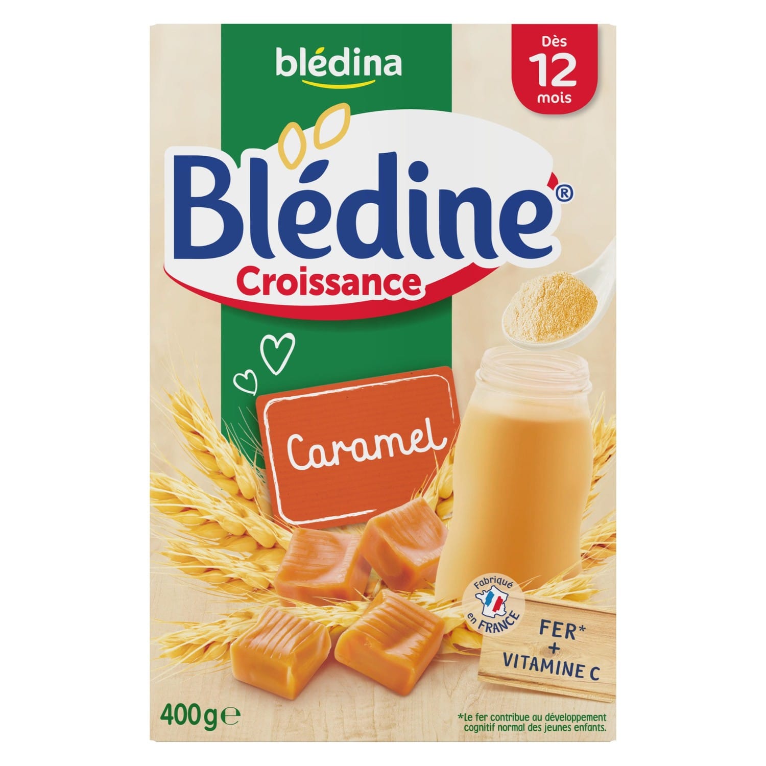 Bledina Bledine Grow up Caramel flavor from 12 months 400g