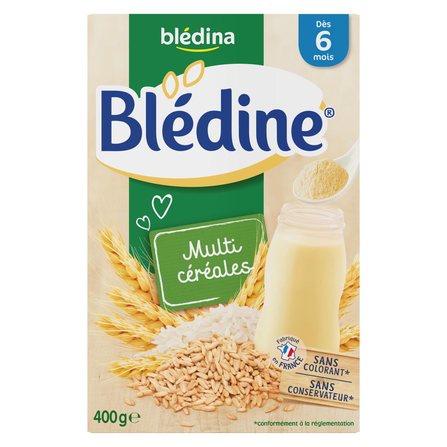 Bledina Bledine multicereals from 6 months 400g