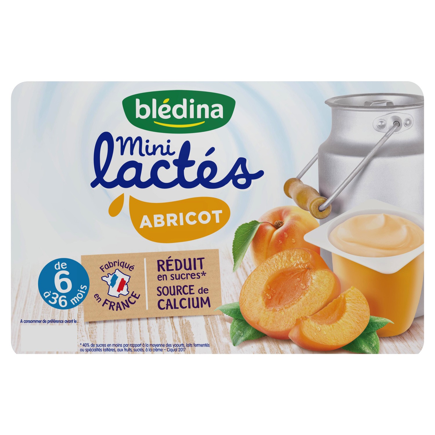 Bledina Dessert Bebe Des 6 Mois Abricot Mini Lactes 6x55g Europafoodxb Acheter Des Aliments En Ligne Depuis L Europe Meilleur Prix