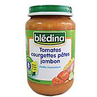 Bledina Pot Tomatoes, Courgettes, Pasta & Ham from 8 months 200g