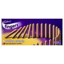 Cadbury Toffee Fingers 125g
