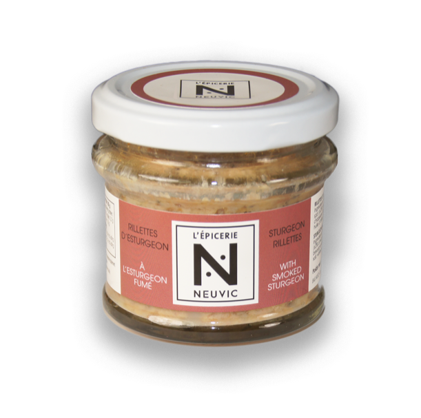 Caviar de Neuvic Sturgeon Rillettes with Smoked Sturgeon 90g