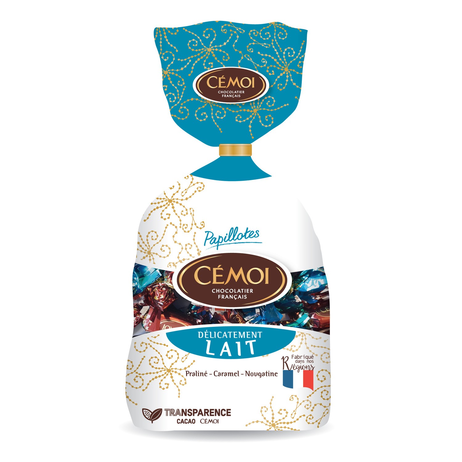Cemoi Assorted milk chocolate Papillotes 380g