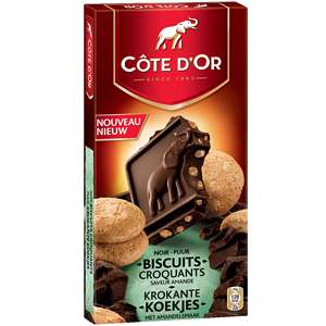 Cote d'or Dark chocolate with almonds biscuits 200g