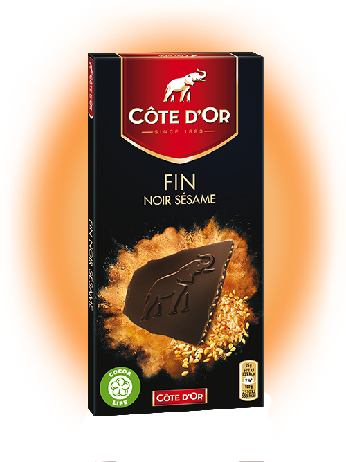 Cote d'or Dark sesame chocolate 100g