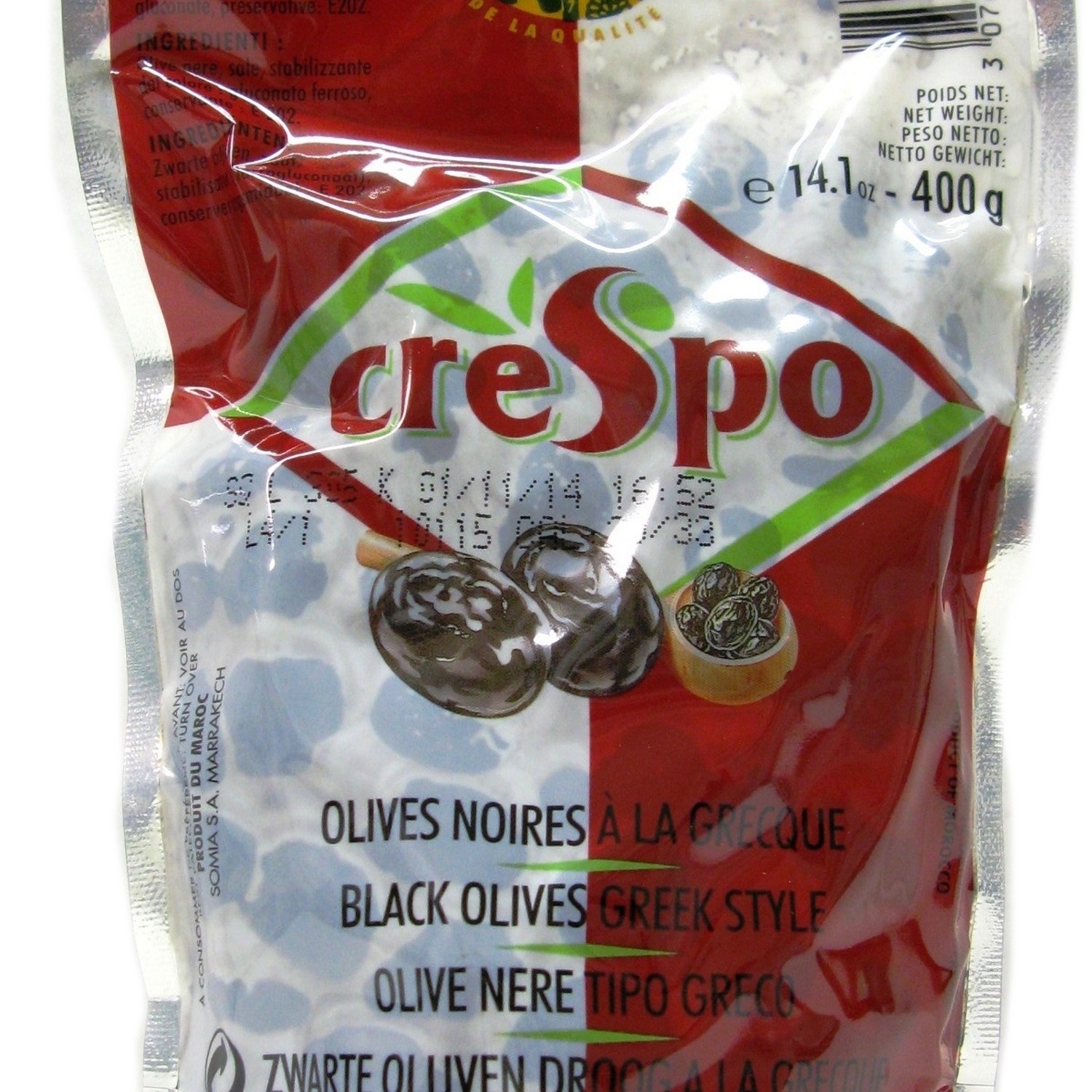 Crespo Whole black olives greek style • EuropaFoodXB • Buy food online