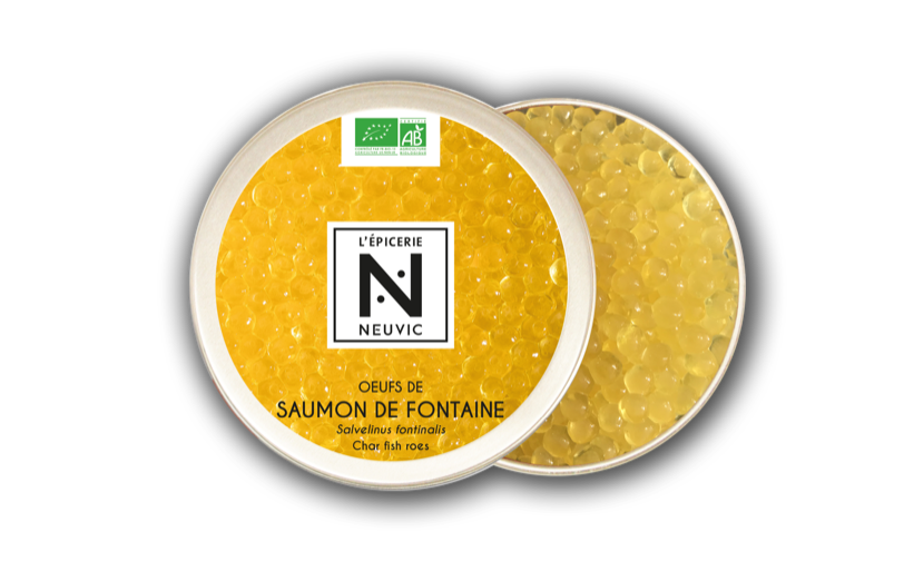 De Neuvic Salmon eggs Fountain Organic (yellow)* 50g